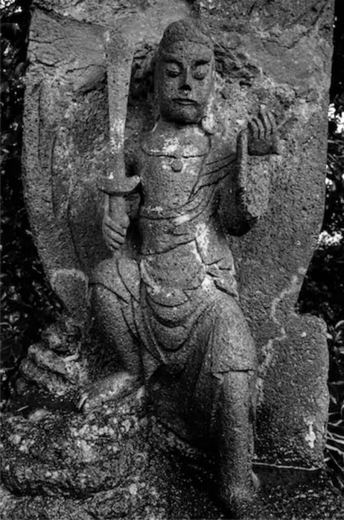 不動明王(宝泉寺の石仏)