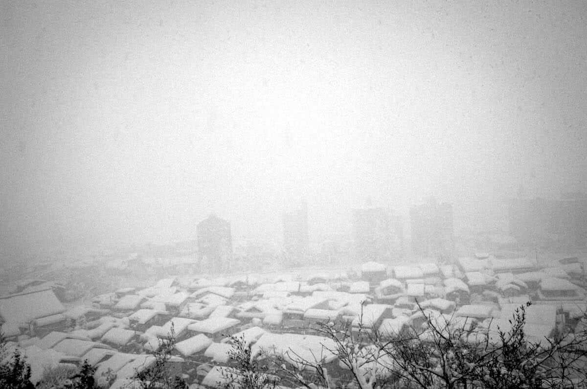 雪の金沢2018