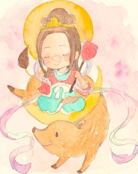 ゆるふわ摩利支天さま