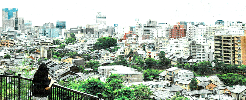 五本松からの眺望（金沢宝泉寺）北国新聞